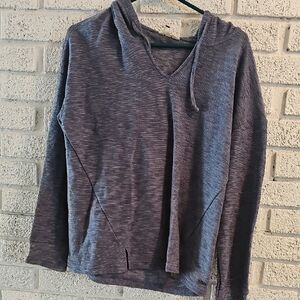 Roxy Blue Heathered Knit Top